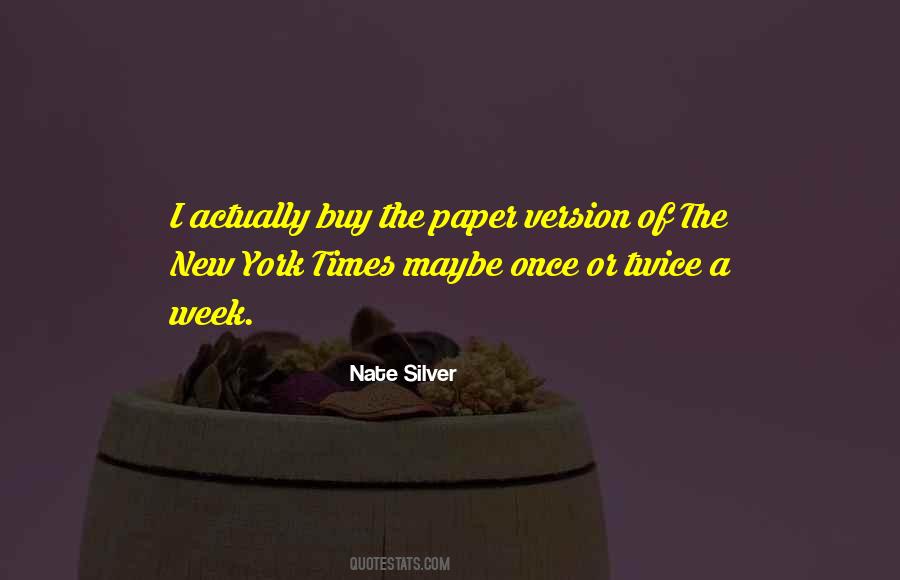 Quotes About The New York Times #1070865