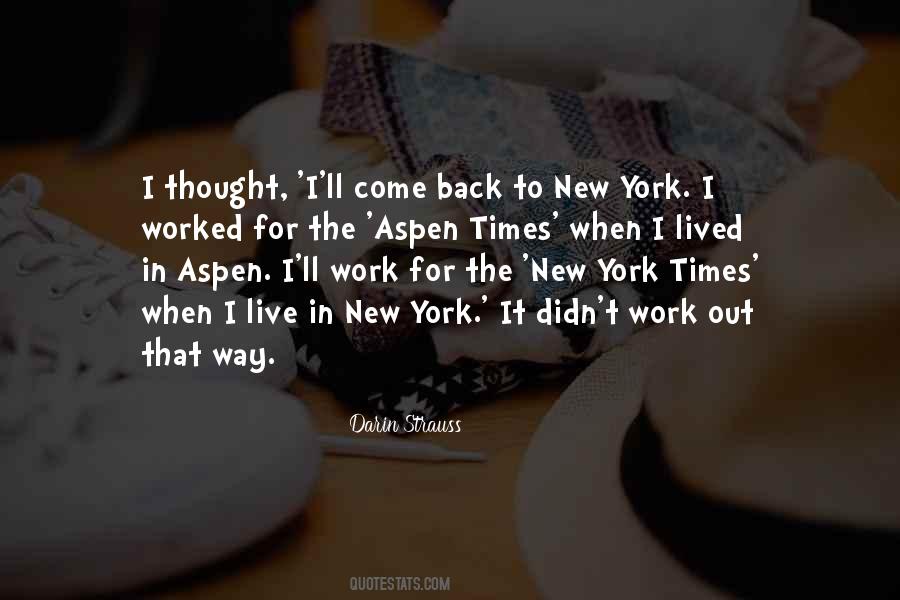 Quotes About The New York Times #1653278