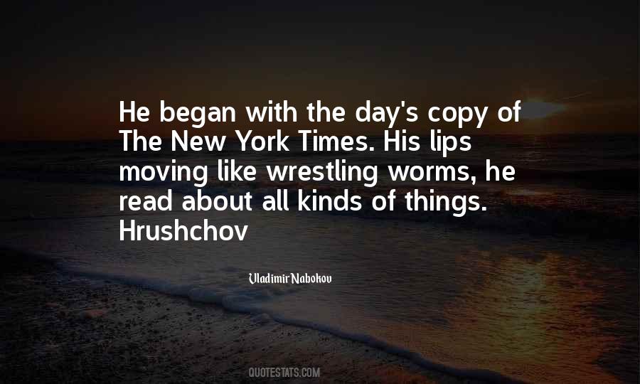 Quotes About The New York Times #1811488