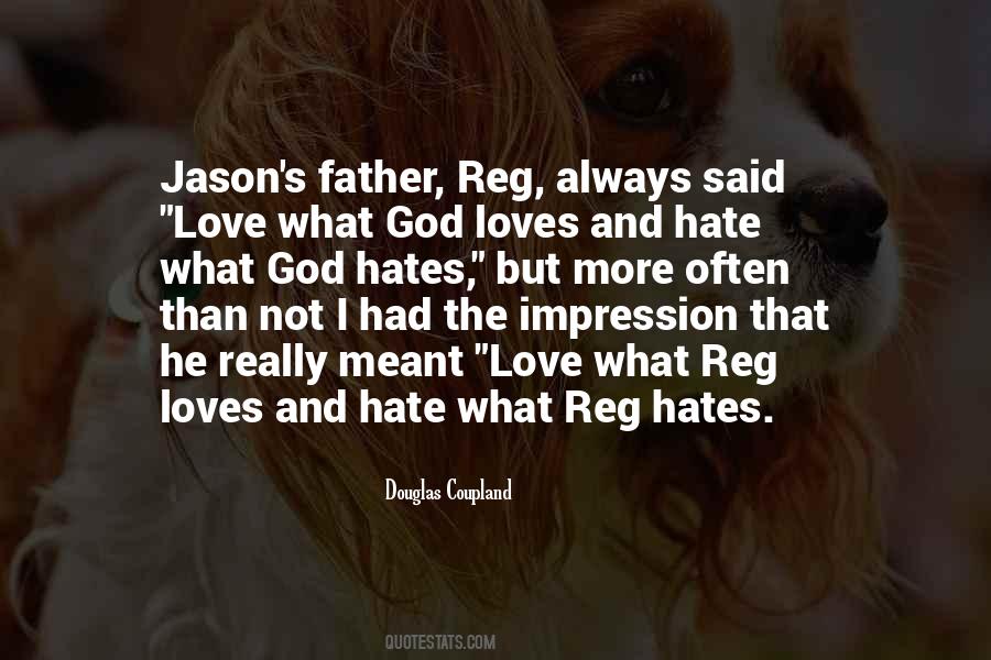 The Father's Love Quotes #340652