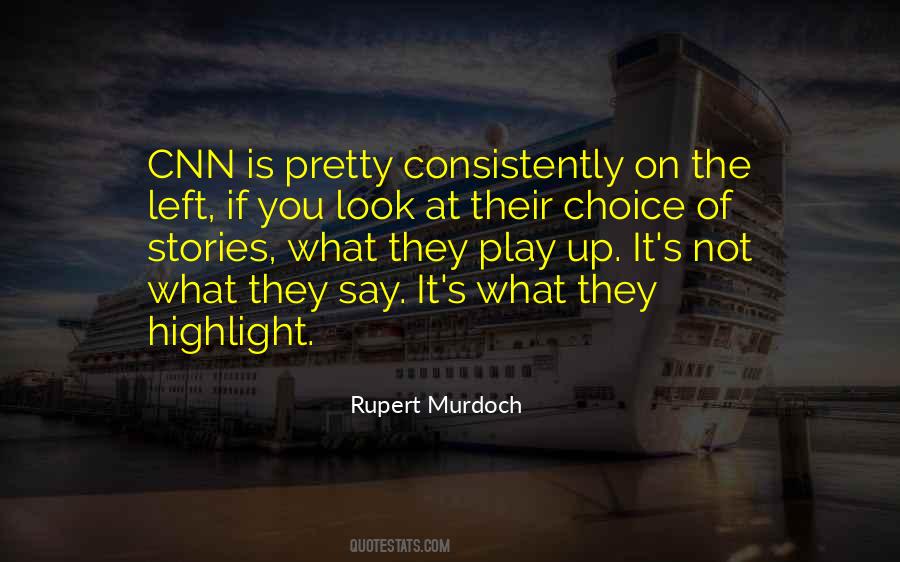 Quotes About Cnn #592330