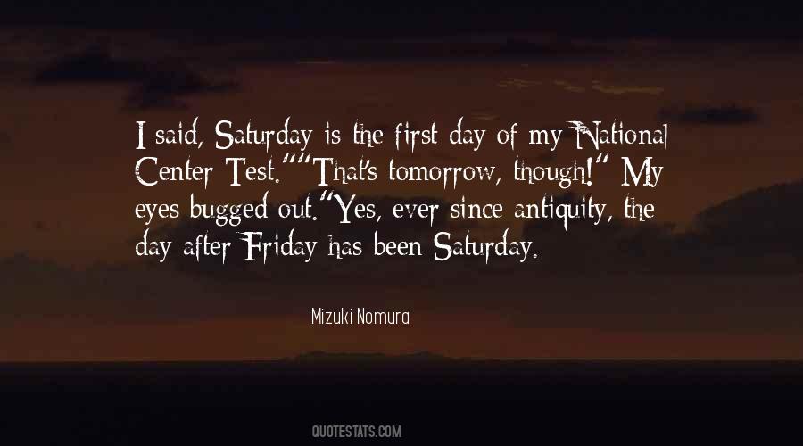 The First Day Quotes #1685212