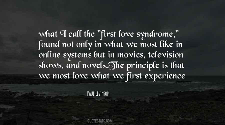 The First Love Quotes #1246610