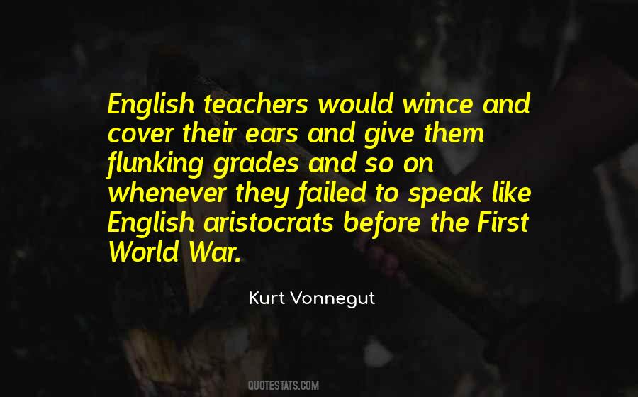 The First World War Quotes #1252979