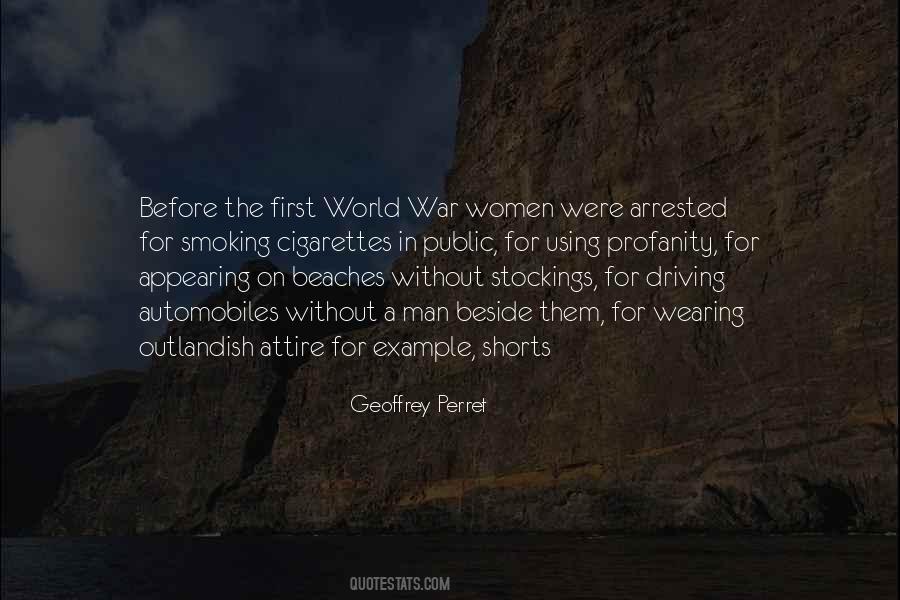 The First World War Quotes #1724572