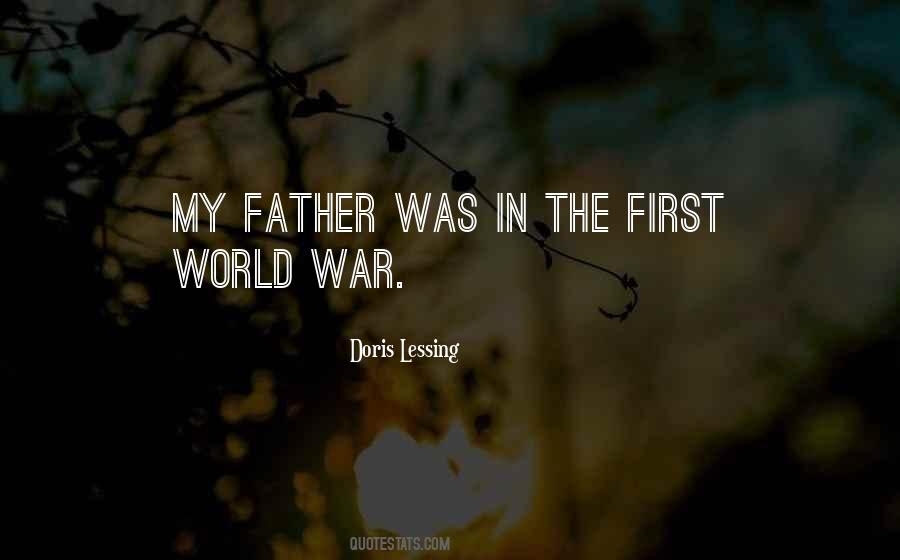 The First World War Quotes #1776526