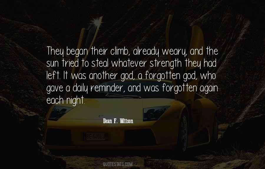 The Forgotten God Quotes #826555