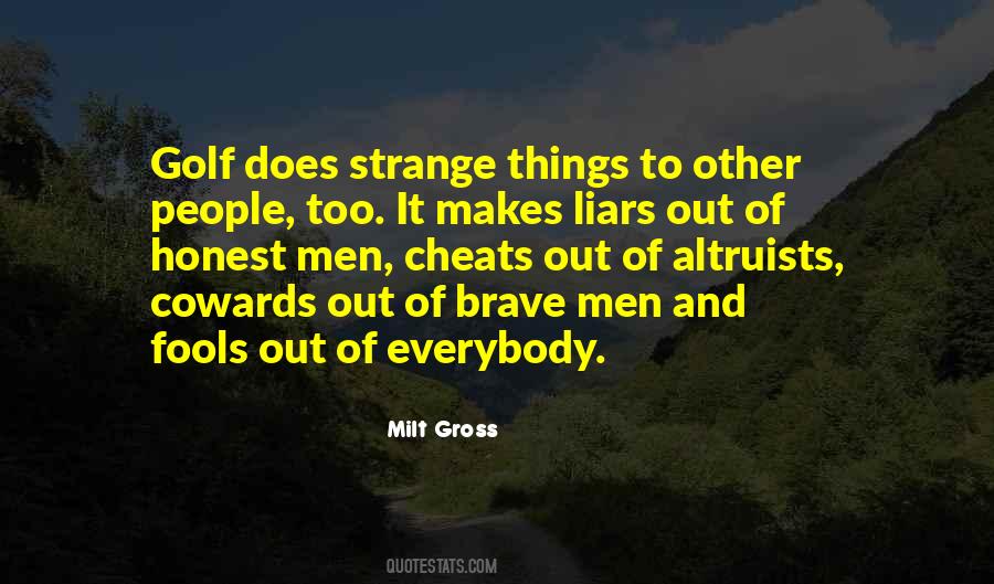 Quotes About Strange Things #1103036