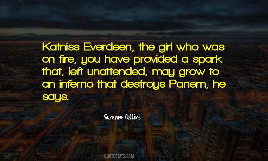 The Girl Who Was On Fire Quotes #85179