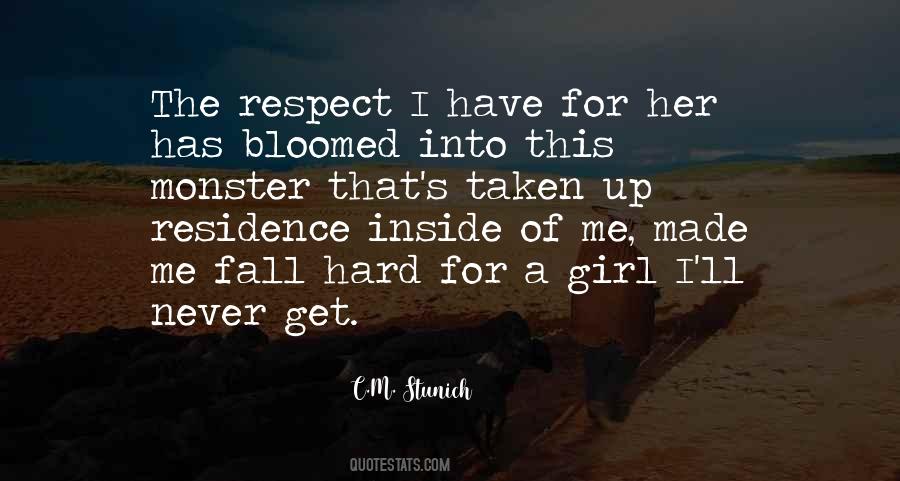 The Girl You Used To Know Quotes #3095