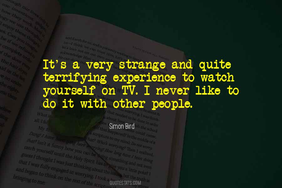Quotes About Strange People #186655
