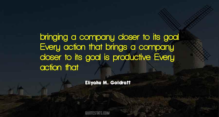 The Goal Goldratt Quotes #1691865