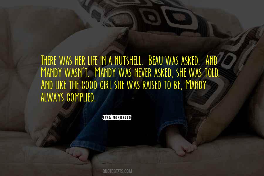 The Good Girl Quotes #798429