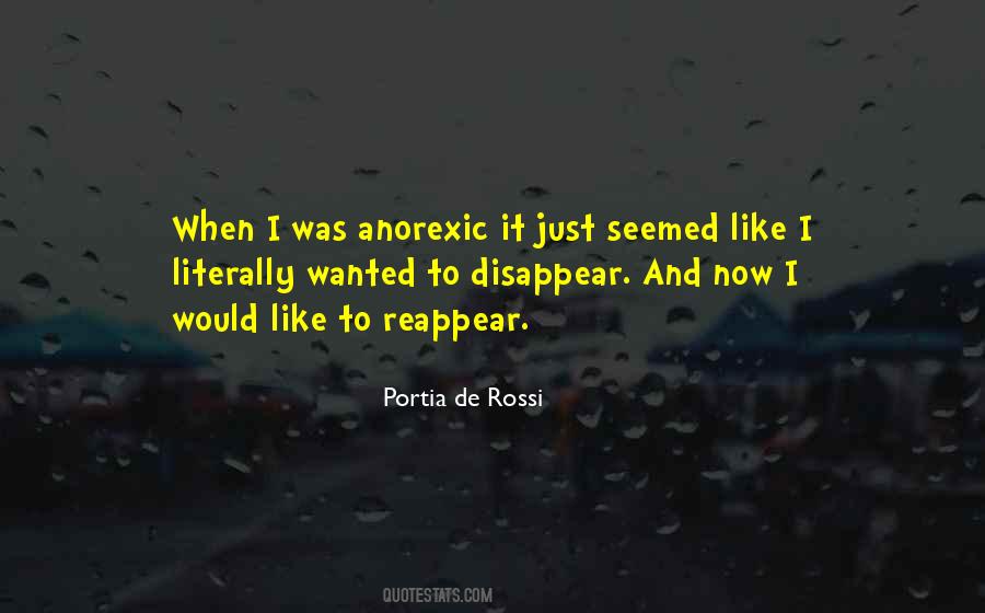 Quotes About Anorexic #27070
