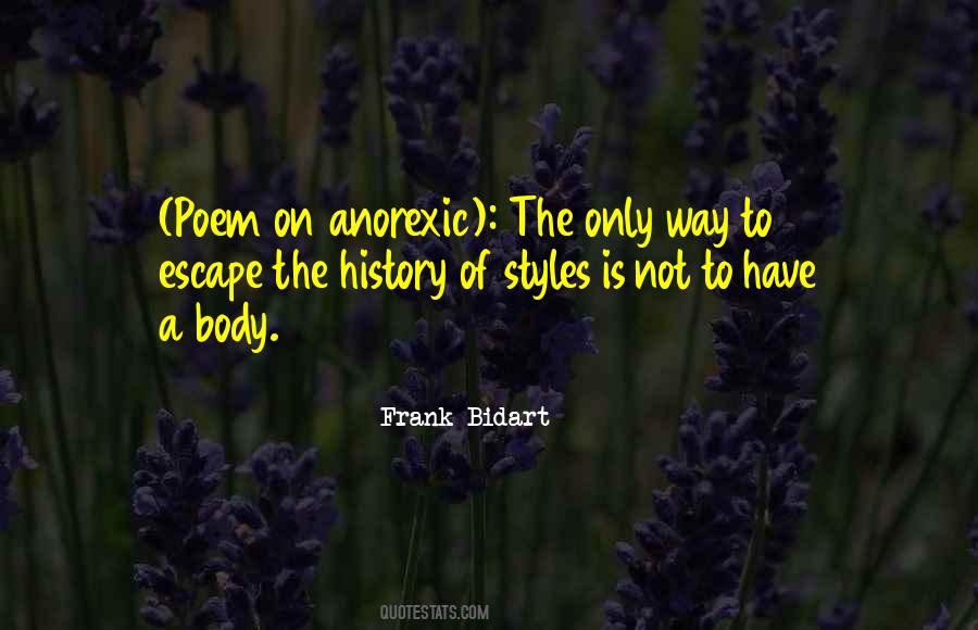 Quotes About Anorexic #798160
