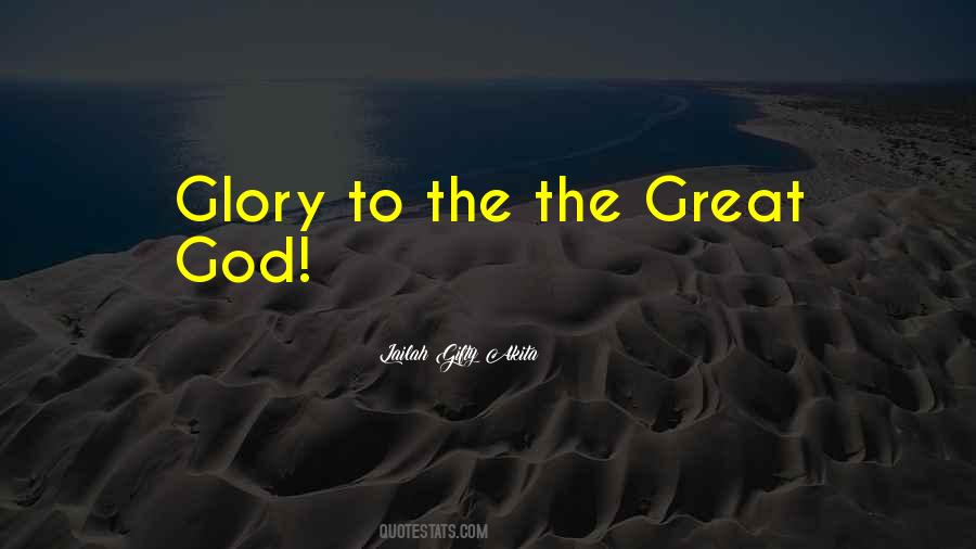The Great God Quotes #1249309
