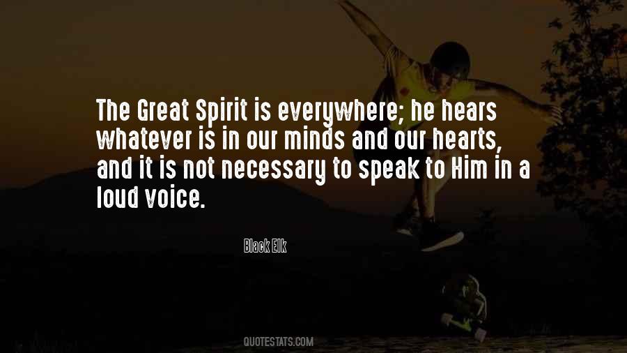 The Great Spirit Quotes #76806