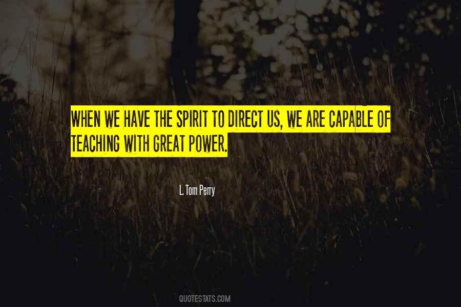 The Great Spirit Quotes #87825