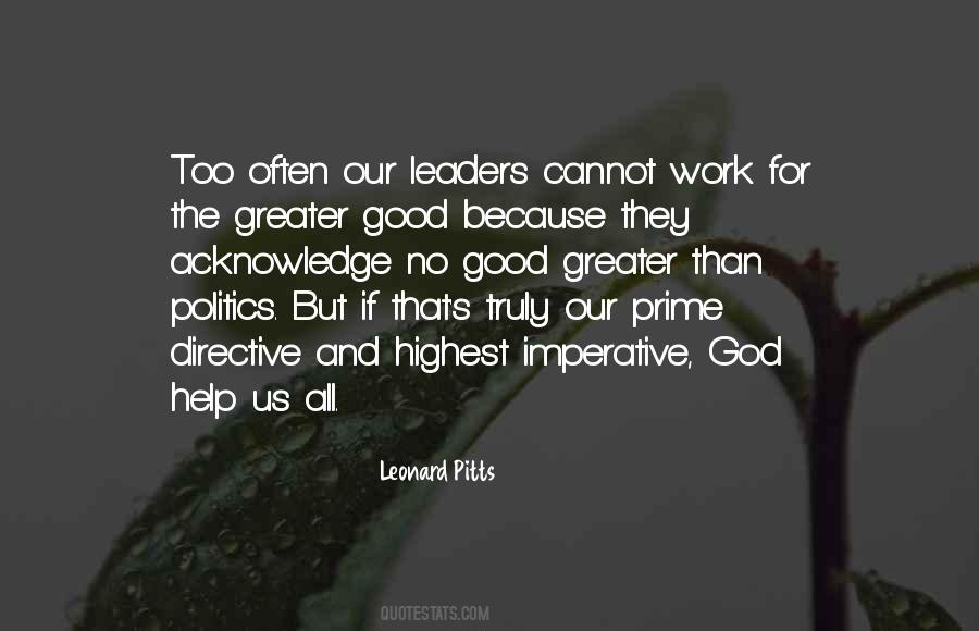 The Greater Good Quotes #144616