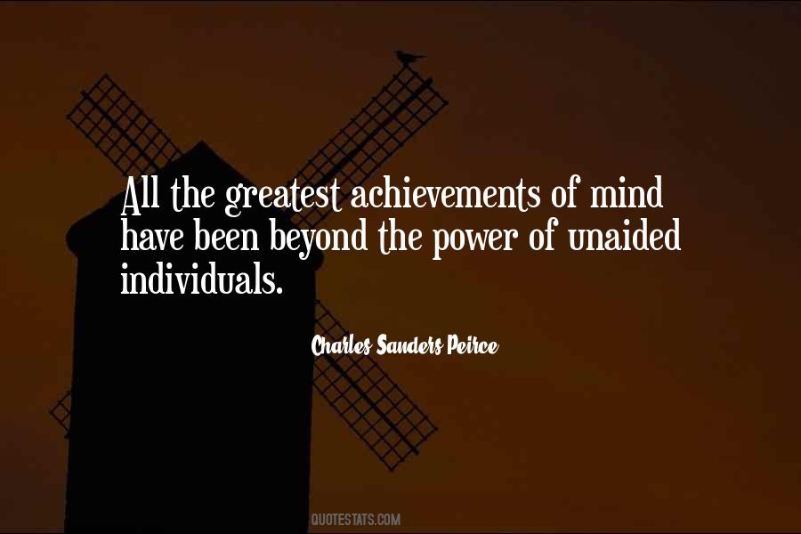 The Greatest Achievement Quotes #792917