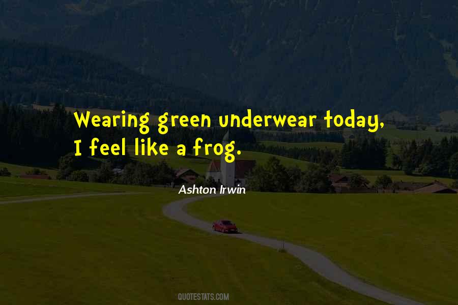 The Green Frog Quotes #570188