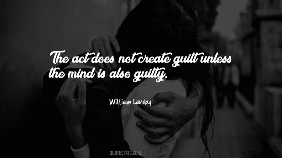 The Guilty Mind Quotes #1715923