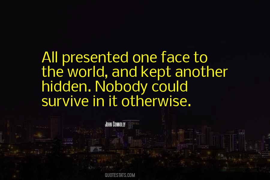 The Hidden Face Quotes #1677567