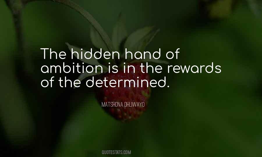 The Hidden Hand Quotes #1273458