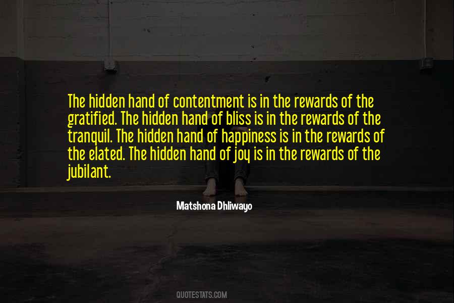 The Hidden Hand Quotes #786087