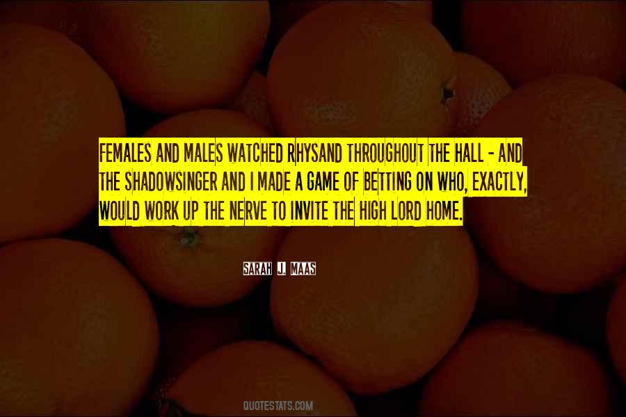 The High Lord Quotes #245394