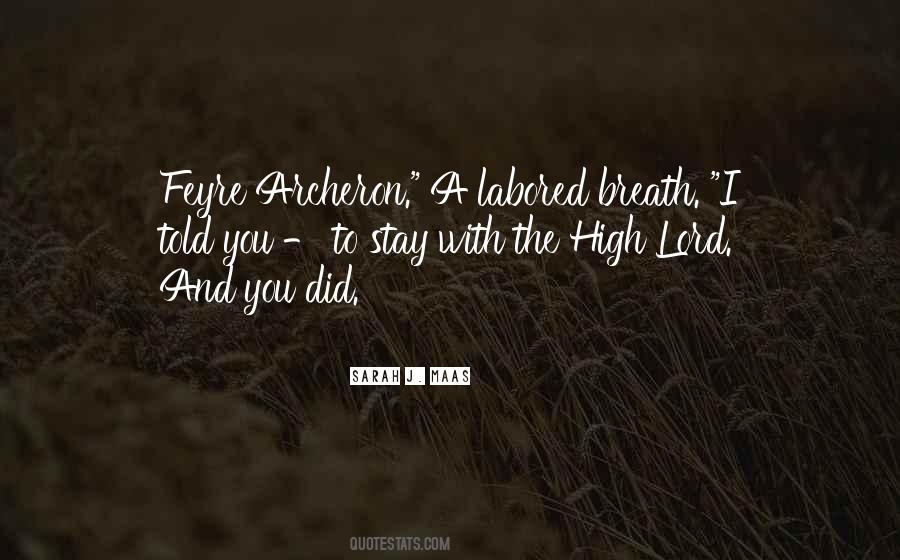 The High Lord Quotes #862053