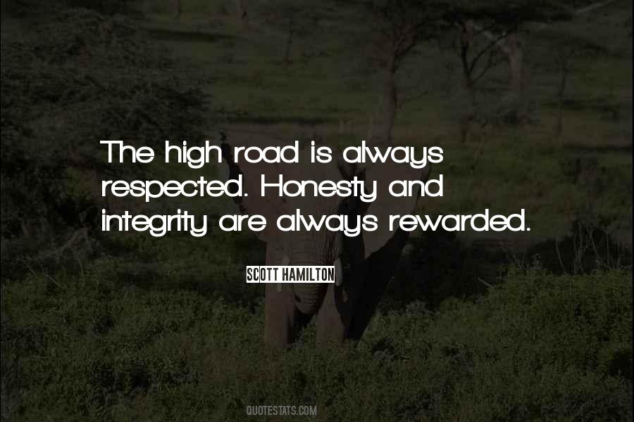 The High Road Quotes #1467243