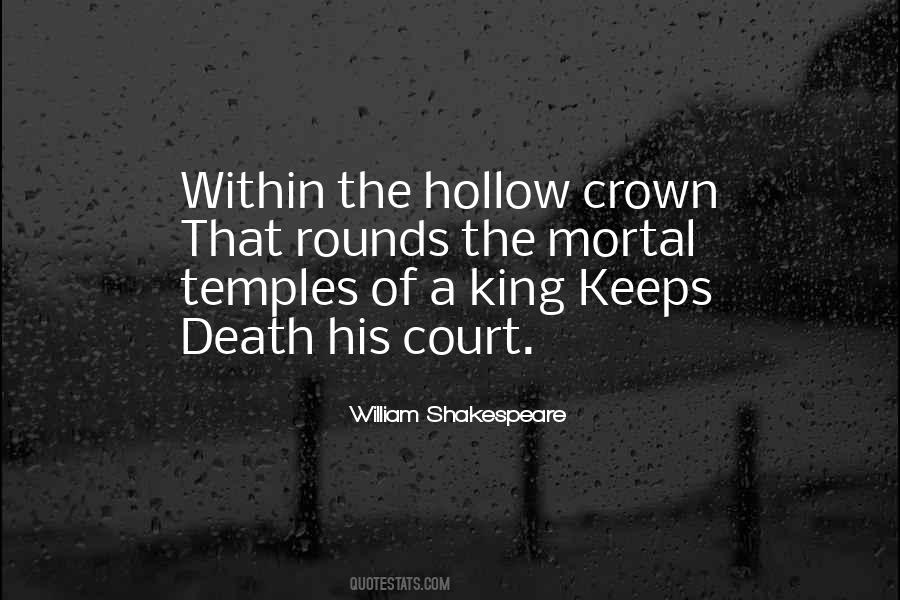 The Hollow Crown Quotes #1863344
