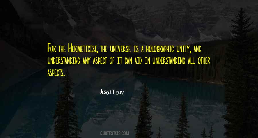 The Holographic Universe Quotes #1806298