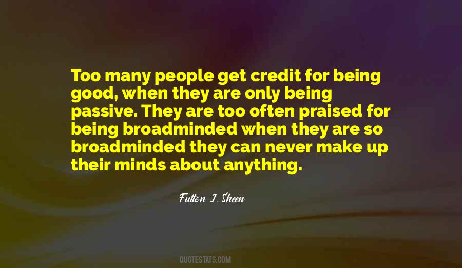 Quotes About Being Passive #546880