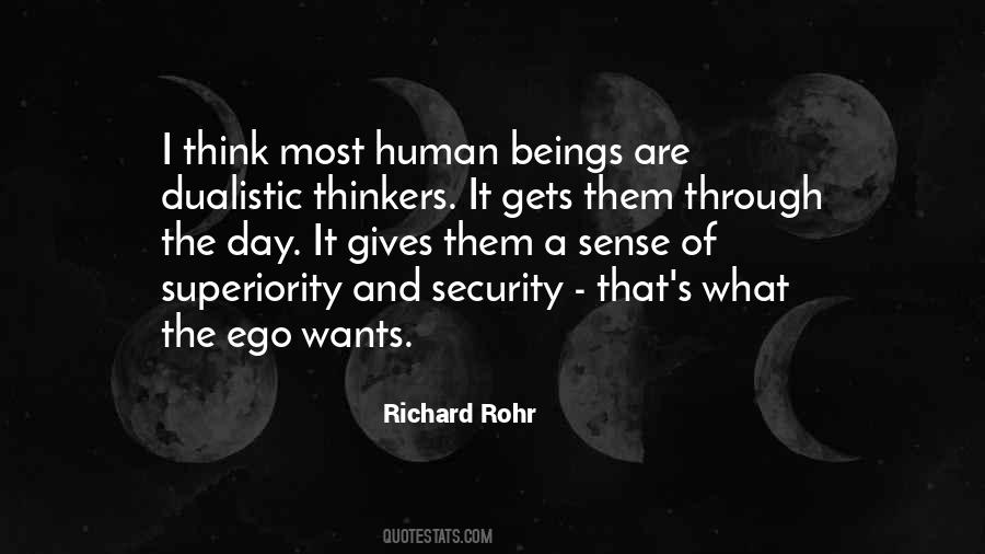The Human Ego Quotes #1317792
