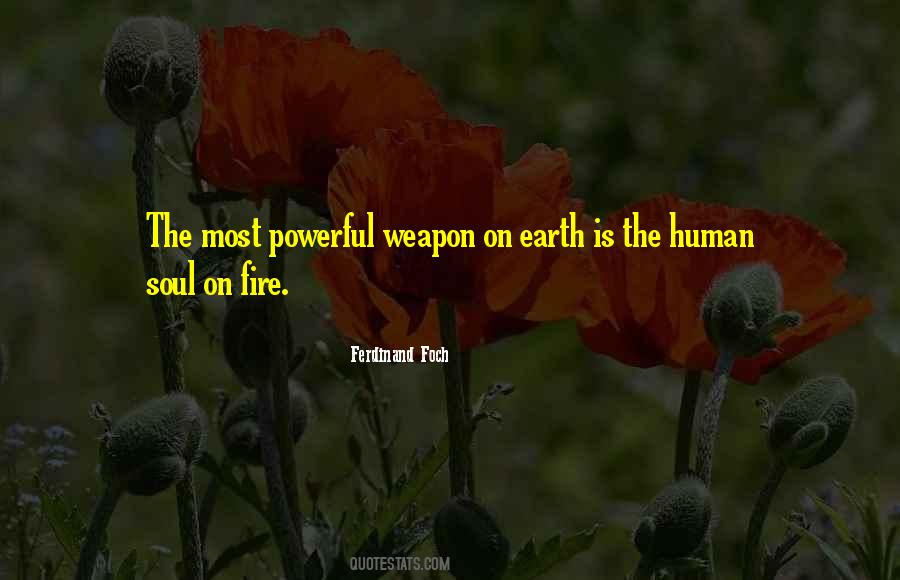 The Human Soul On Fire Quotes #1365675