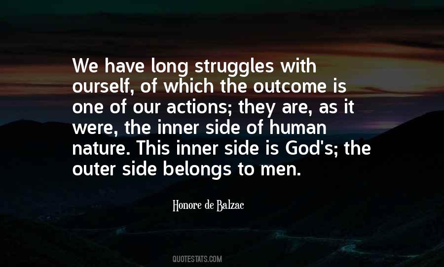 The Human Struggle Quotes #1110528