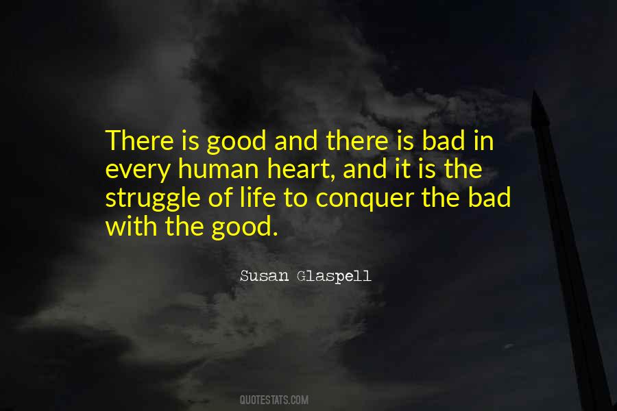 The Human Struggle Quotes #366069