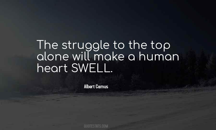 The Human Struggle Quotes #832740