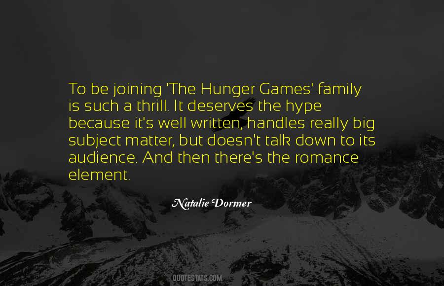 The Hunger Quotes #985695