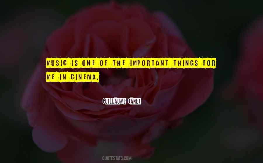 The Important Things Quotes #523696