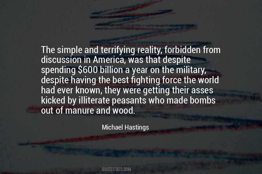 Quotes About Michael Hastings #1362960