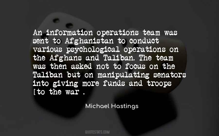 Quotes About Michael Hastings #937362