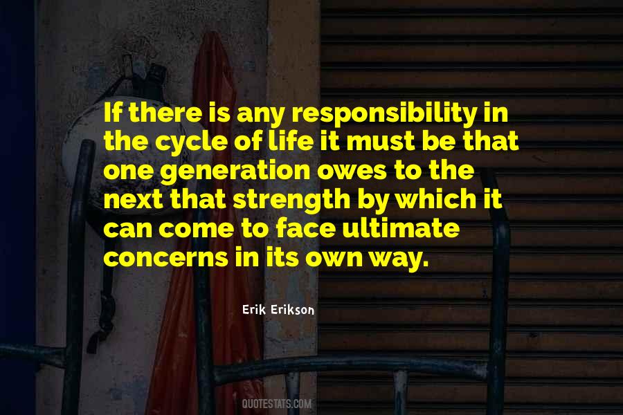 Quotes About Erik Erikson #1325996