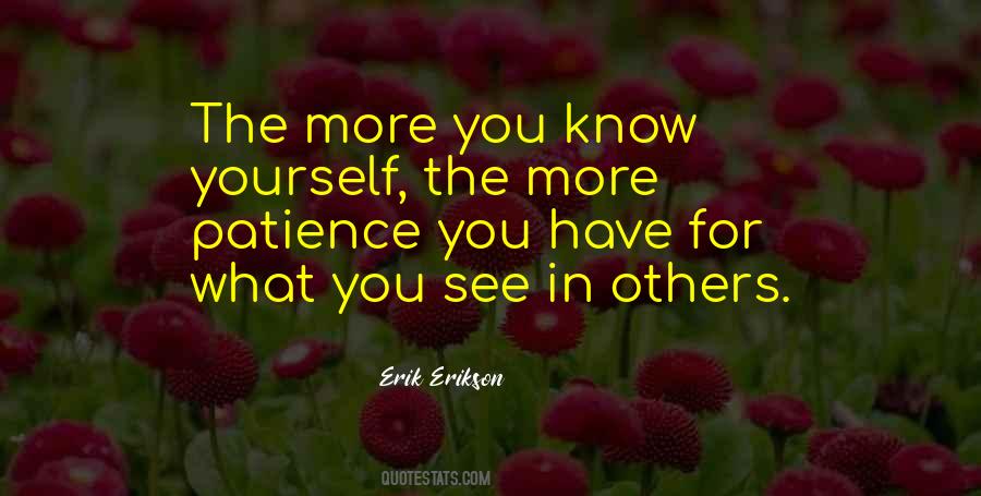 Quotes About Erik Erikson #401860