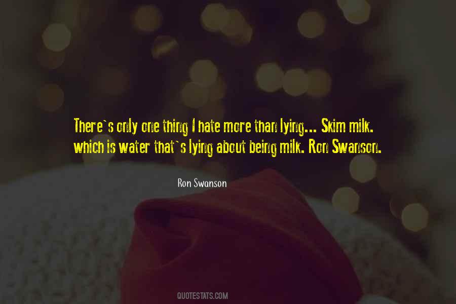 Quotes About Ron Swanson #602239