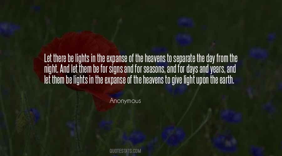 Quotes About Lights #1581016