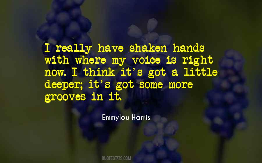 Quotes About Being Shaken #247275