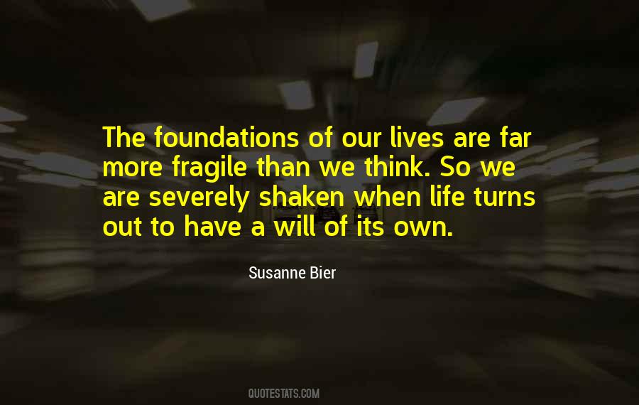 Quotes About Being Shaken #38801